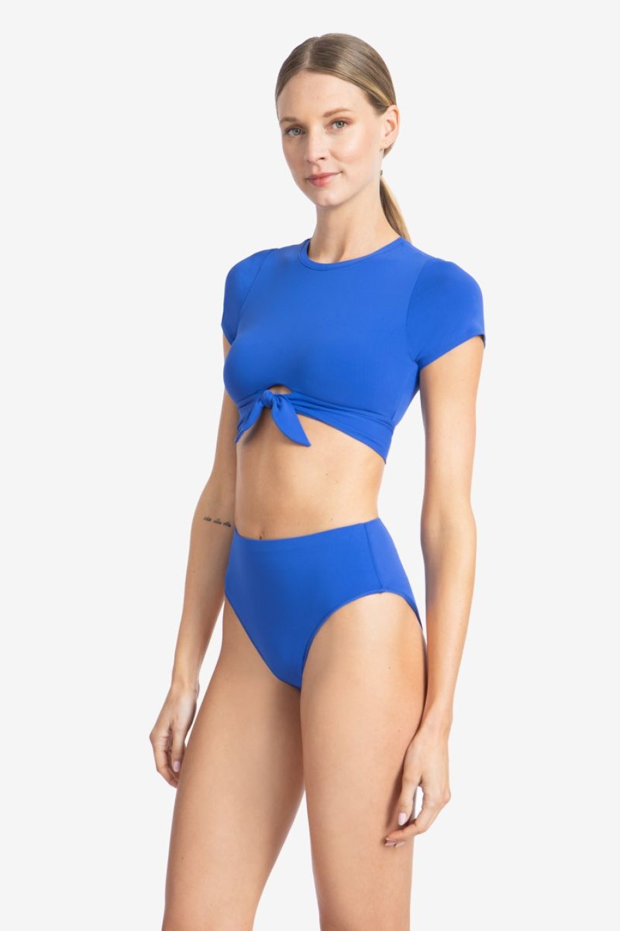 Women Robin Piccone  | Ava High Waist Bikini Bottom